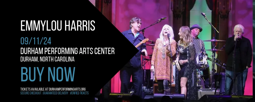 Emmylou Harris at Durham Performing Arts Center