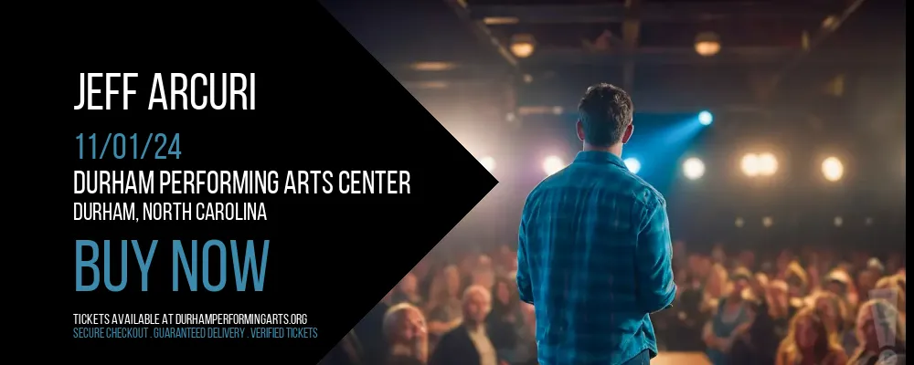 Jeff Arcuri at Durham Performing Arts Center