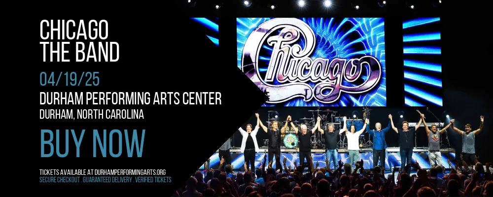 Chicago - The Band at Durham Performing Arts Center