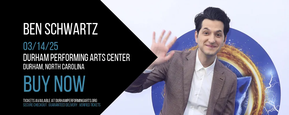 Ben Schwartz at Durham Performing Arts Center