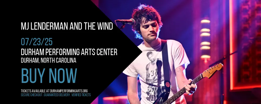 MJ Lenderman and The Wind at Durham Performing Arts Center